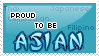 Proud To Be Asian Stamp by Crystal-Artist