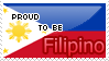 Proud To Be Filipino Stamp