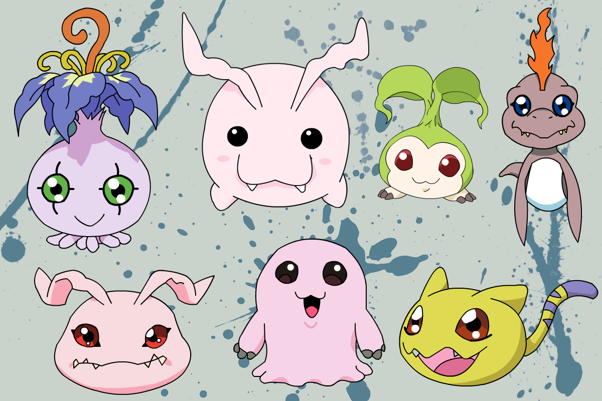 Digimons First Generation by adic-winchis on DeviantArt