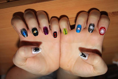 Avengers Nail