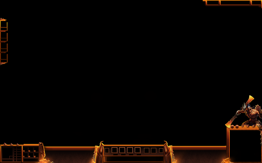 Gladiator Draven League of Legends Overlay