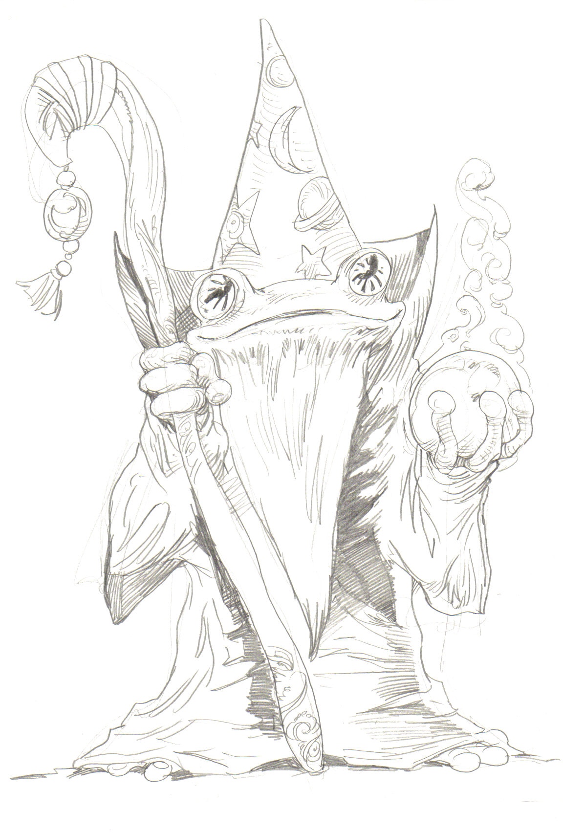 Wizard frog by FayLady on DeviantArt