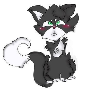 Ash the cat by miaanimated on DeviantArt