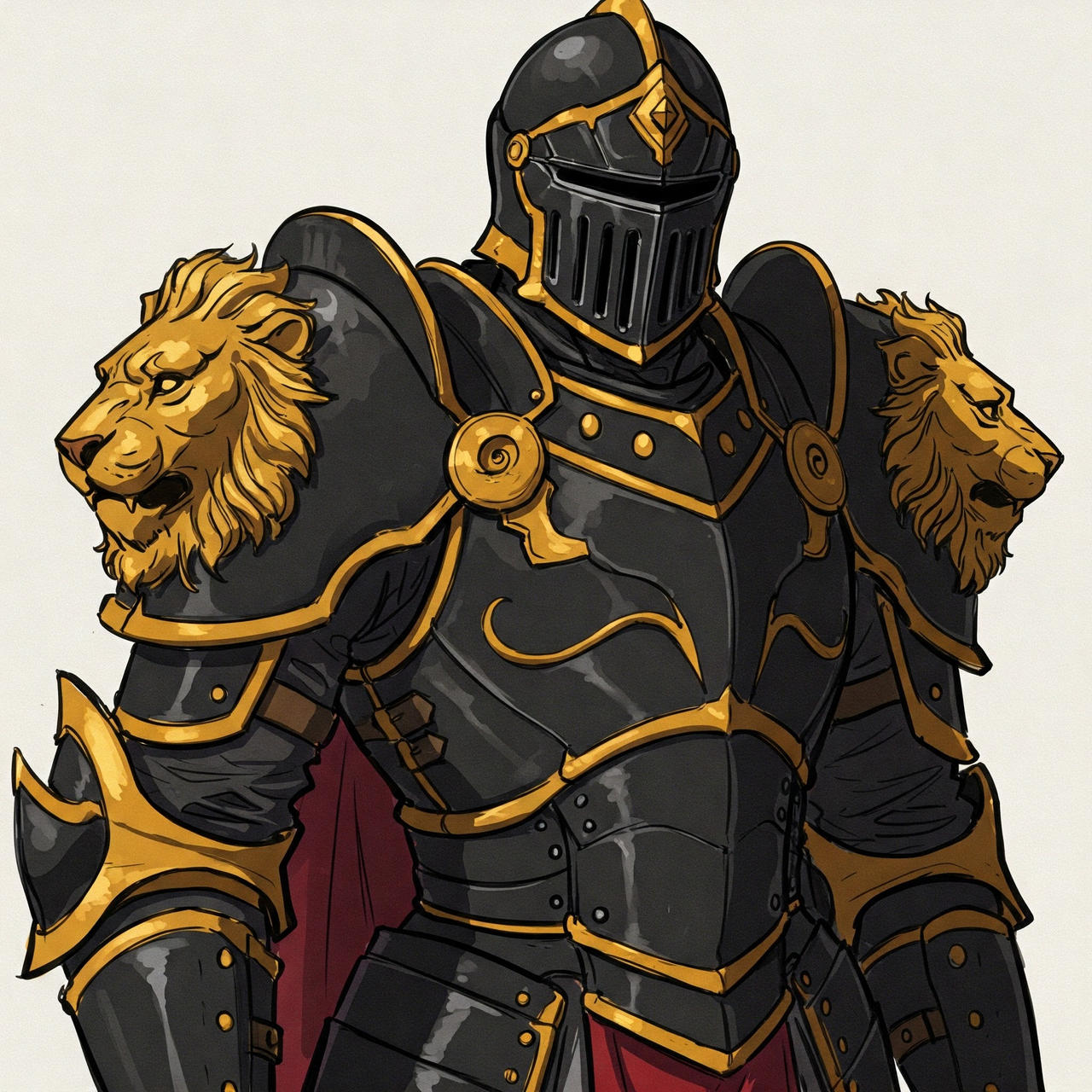 Lion Knight by TheRenderKnight on DeviantArt