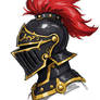 Knight helmet
