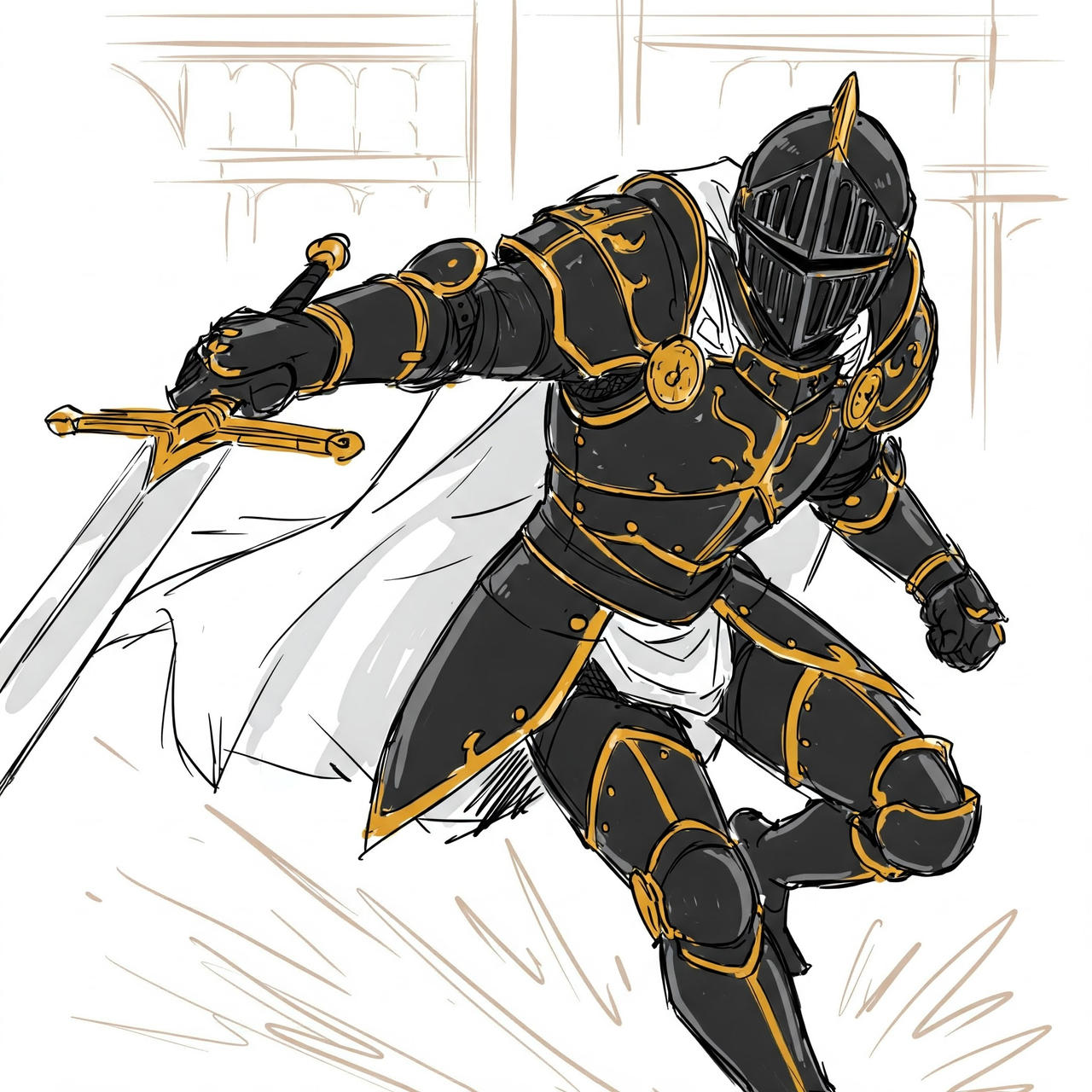 Knight concept art by TheRenderKnight on DeviantArt