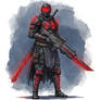 Scifi Soldier - Bounty Hunter