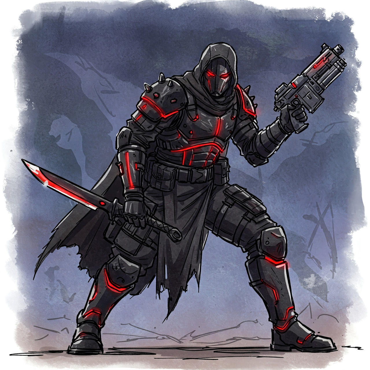 Scifi Soldier - Assassin
