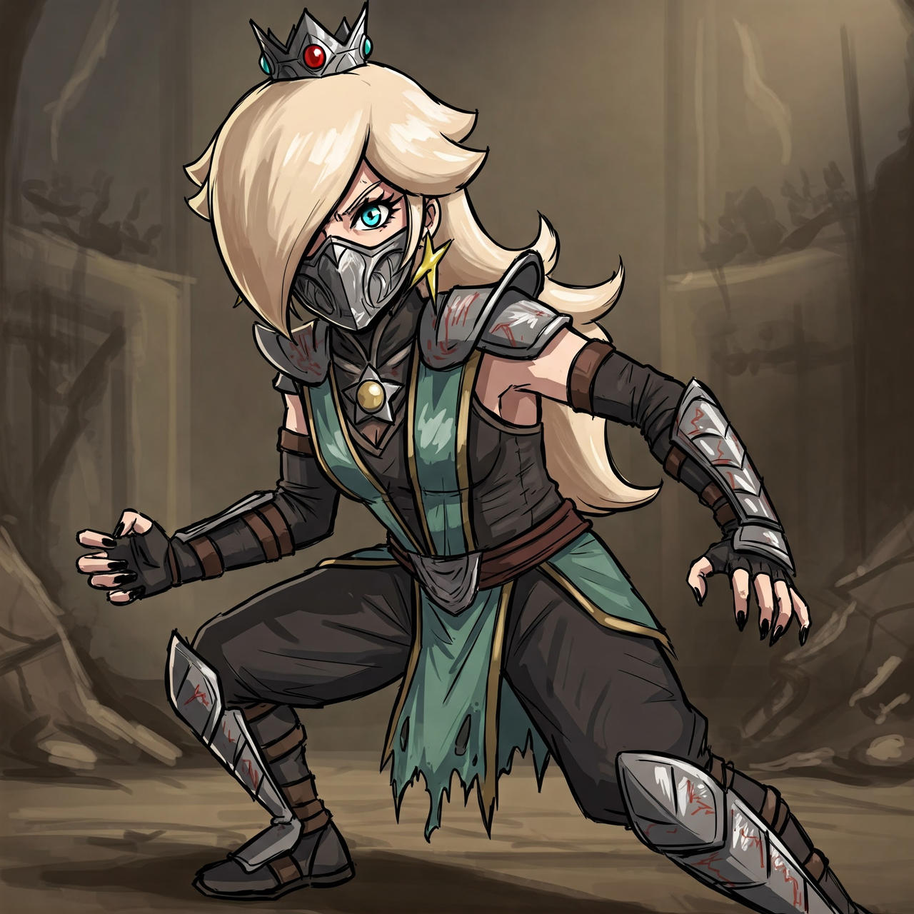 Princess Rosalina x Mortal Kombat