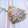 Sweet Heart - Resin Necklace