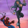 Spider-Man and Black Kittie