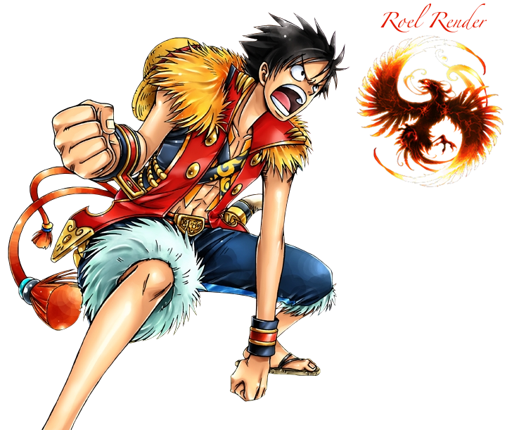 PNG- Luffy by GazelBlack on DeviantArt