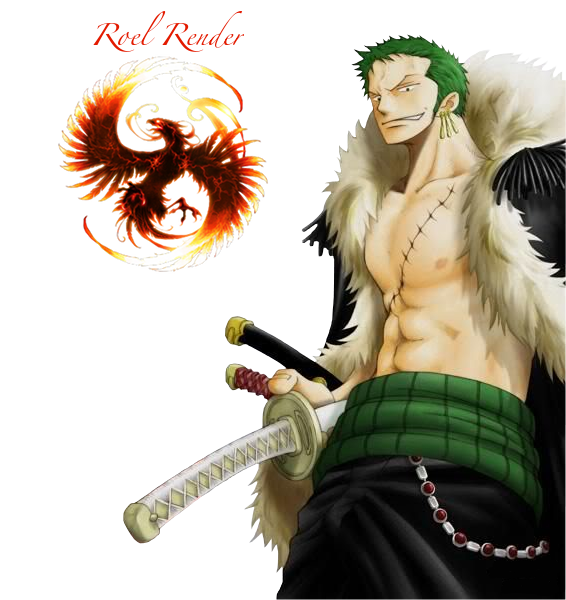 Roronoa zoro render by Aligfx136 on DeviantArt