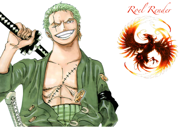Roronoa Zoro Render 18 By Roronoaroel On Deviantart - One Piece
