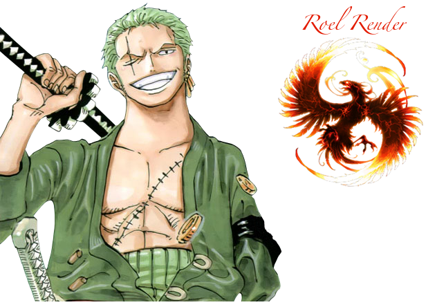 Render Zoro - One Piece by INAKI-GFX on DeviantArt