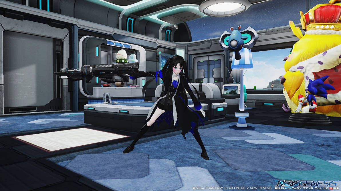 PSO2 (Global) - Saiyana (Phantom) Phantom Pose by demonspike23 on ...