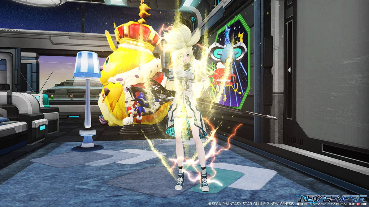 PSO2 (Global) - Saiyana (Luster) SS Charge by demonspike23 on DeviantArt