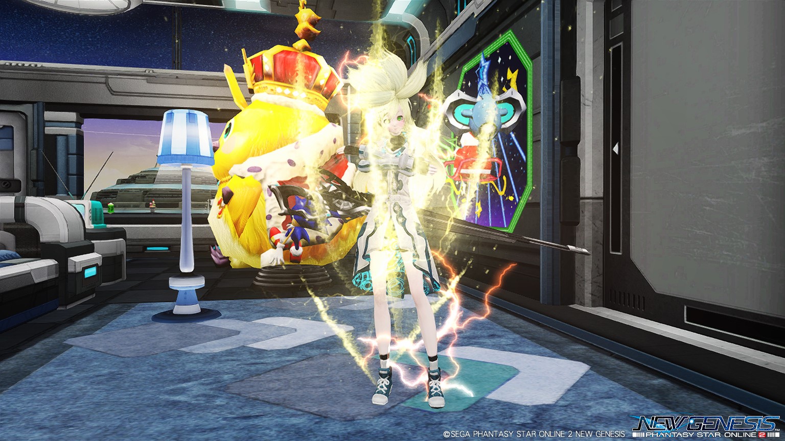 PSO2 (Global) - Saiyana (Luster) SS Charge by demonspike23 on DeviantArt