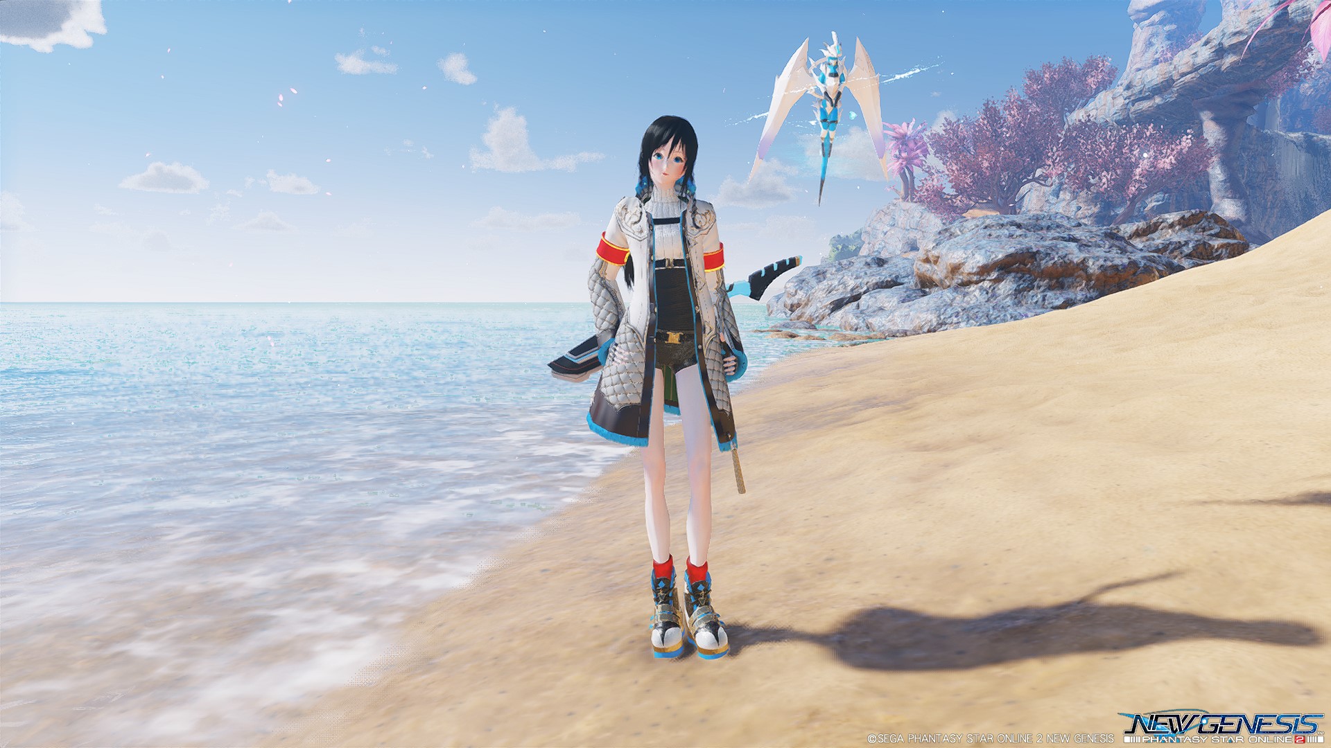 PSO2:NGS (Global) - Saiyana (N-Braver) (Idle) by demonspike23 on DeviantArt