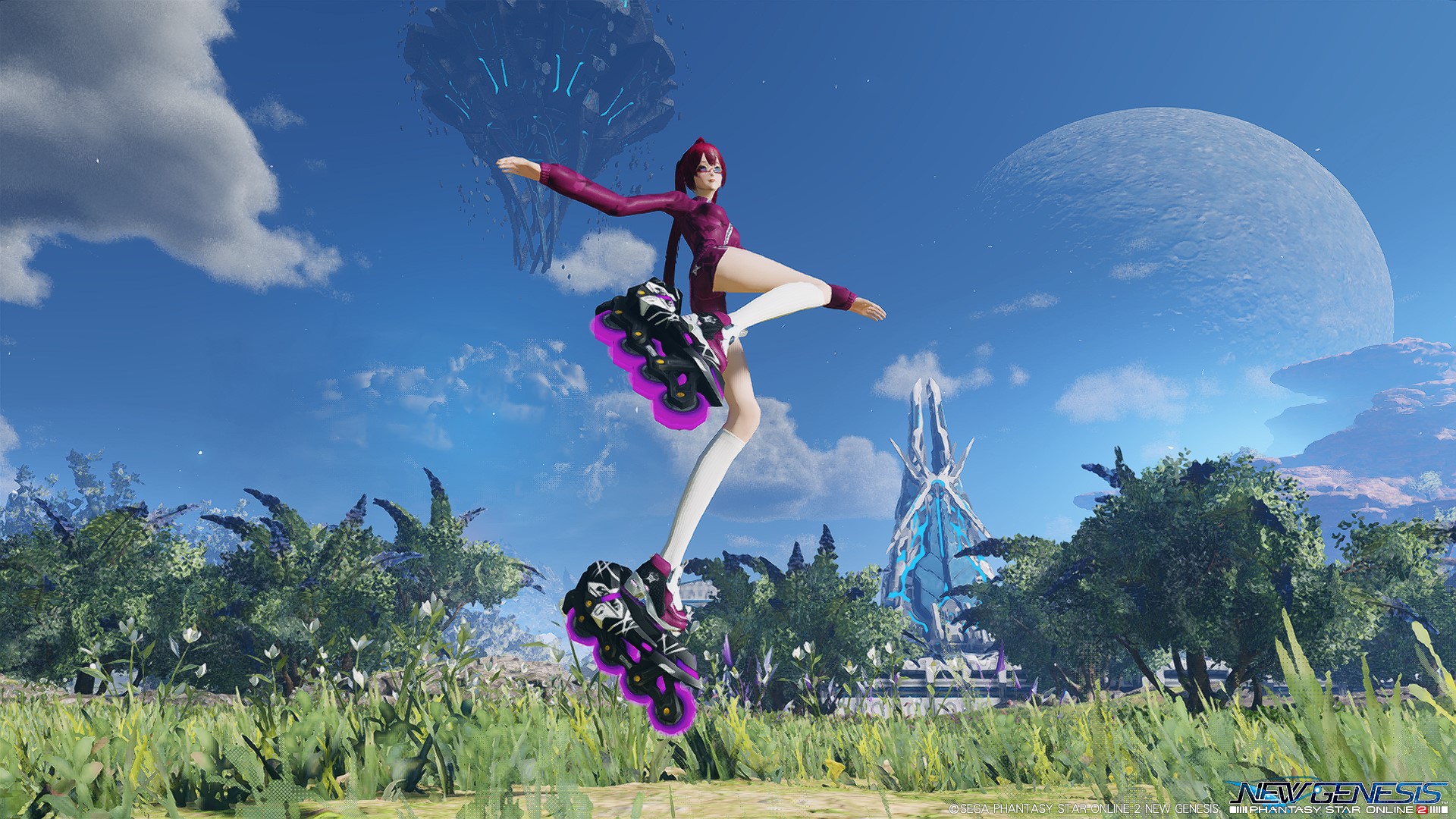 PSO2:NGS (Global) - Chyska (Ringo) (Jet Boots) by demonspike23 on ...