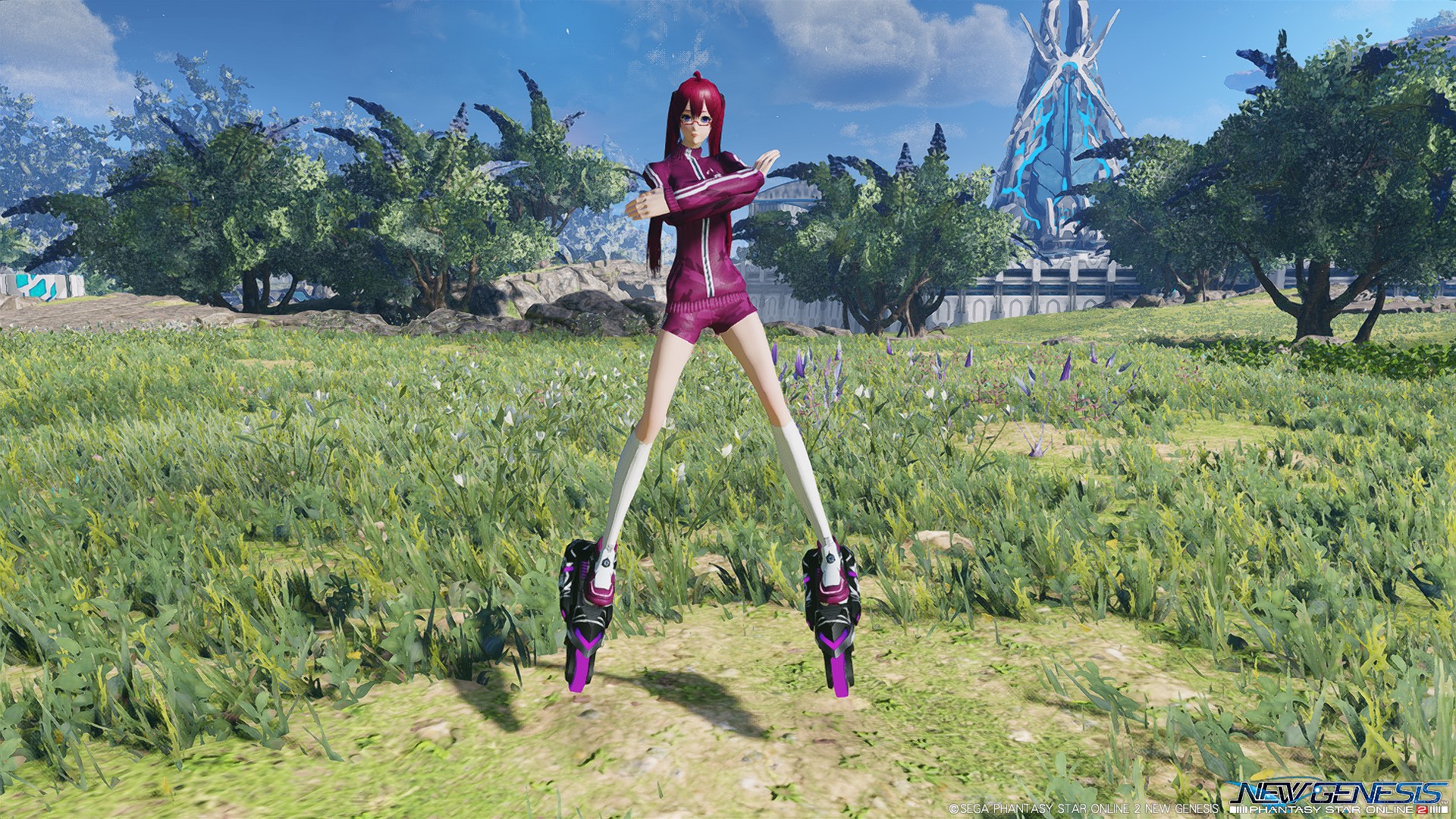 PSO2:NGS (Global) - Chyska (Ringo) (Jet Boots) 2 by demonspike23 on ...