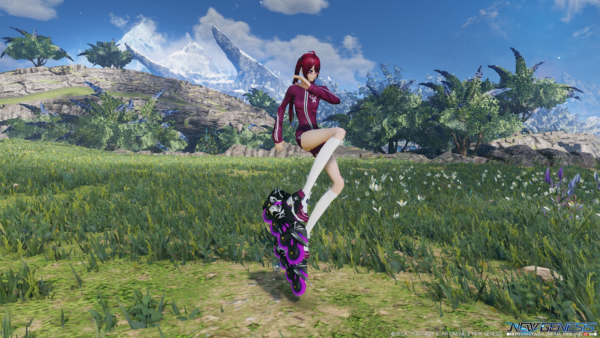 PSO2:NGS (Global) - Chyska (Ringo) (Jet Boots) 3 by demonspike23 on ...