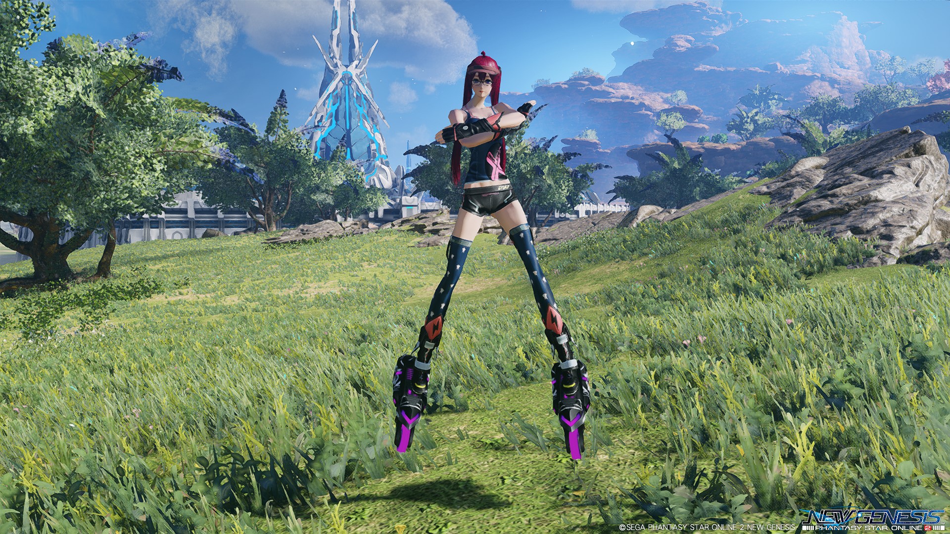 PSO2:NGS (Global) - Chyska (Ringo) (Jet Boots)V2 2 by demonspike23 on ...