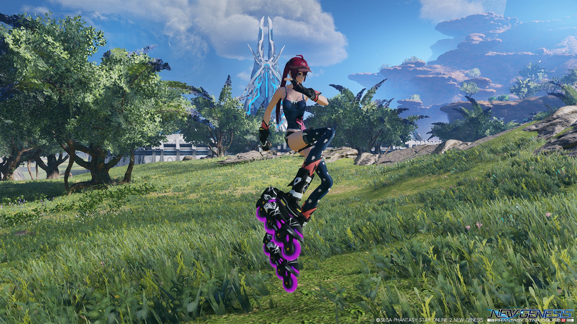 PSO2:NGS (Global) - Chyska (Ringo) (Jet Boots)V2 3 by demonspike23 on ...