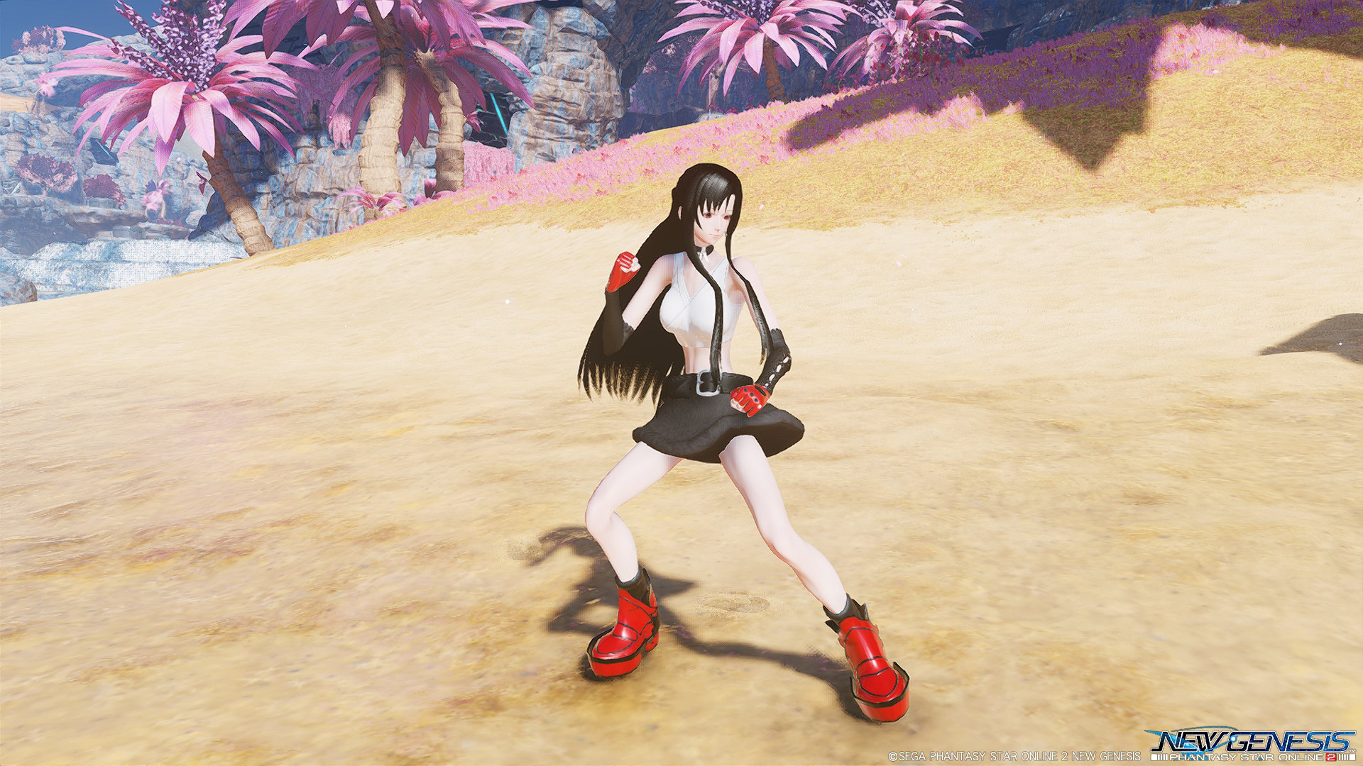PSO2:NGS (Global) - Saiyana (Tifa) (Knuckles) 3 by demonspike23 on ...