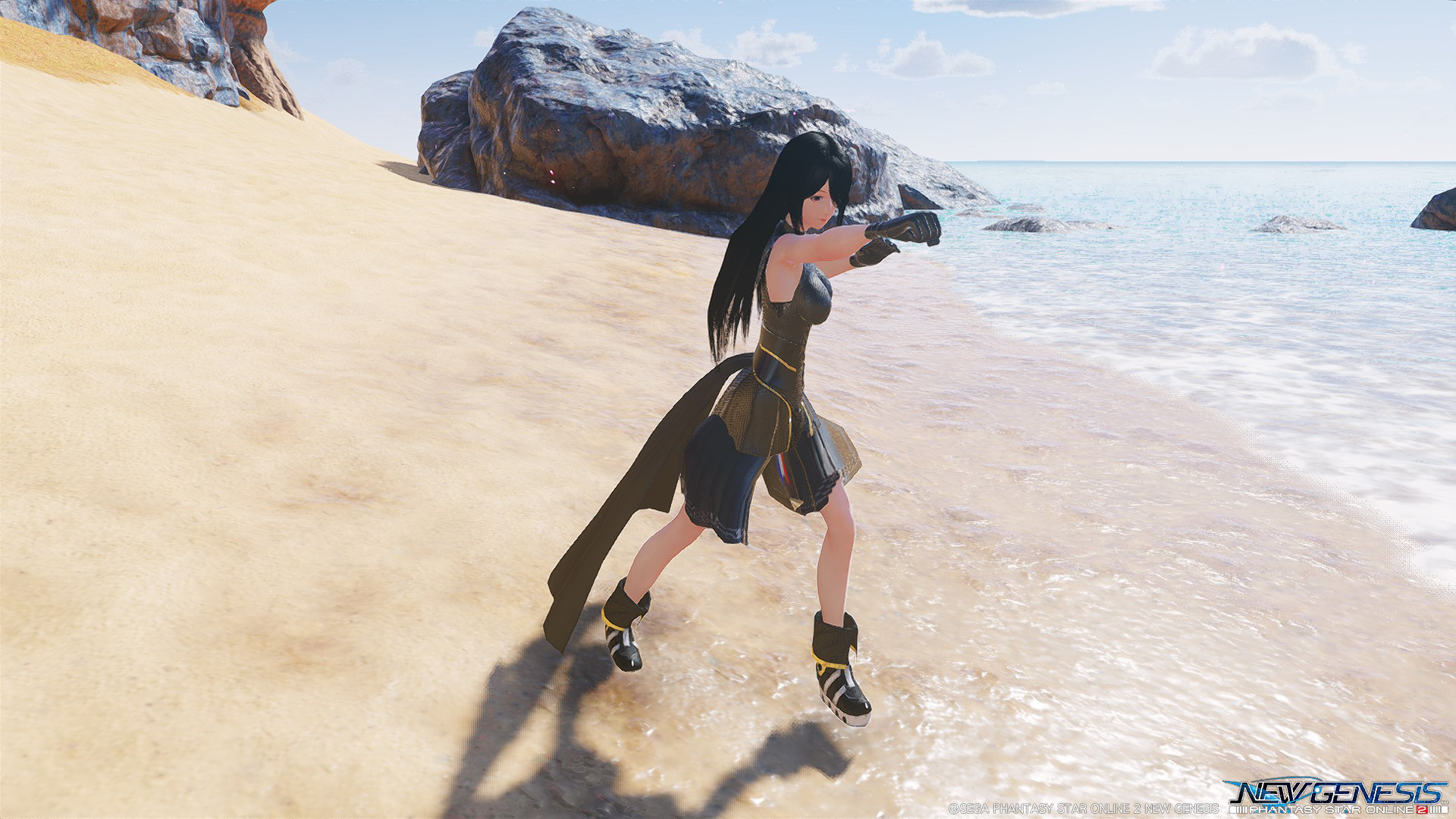 PSO2:NGS (Global) - Saiyana (Tifa) (Knuckles) V2 2 by demonspike23 on ...