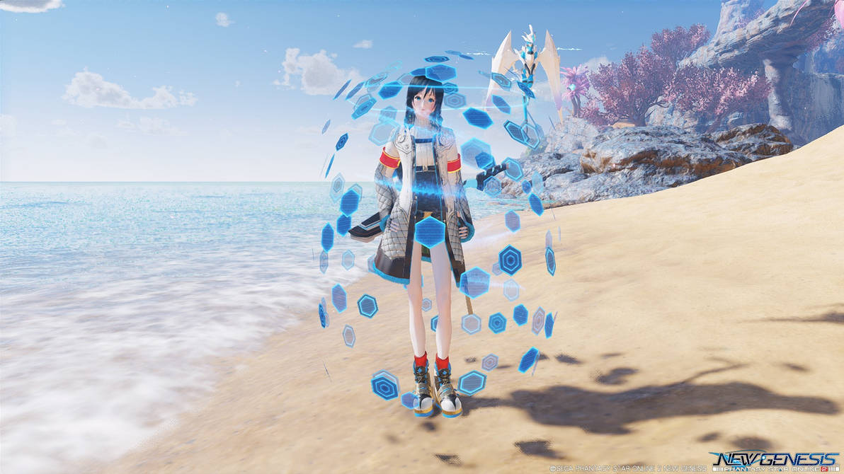 PSO2:NGS (Global) - Saiyana (N-Braver) (Idle) (A) by demonspike23 on ...