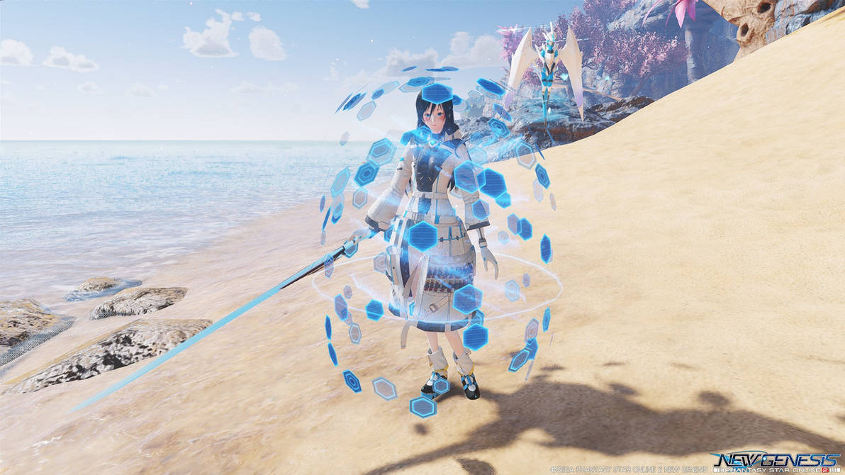 PSO2:NGS (Global) - Saiyana (N-Braver) (Katana)(A) by demonspike23 on ...