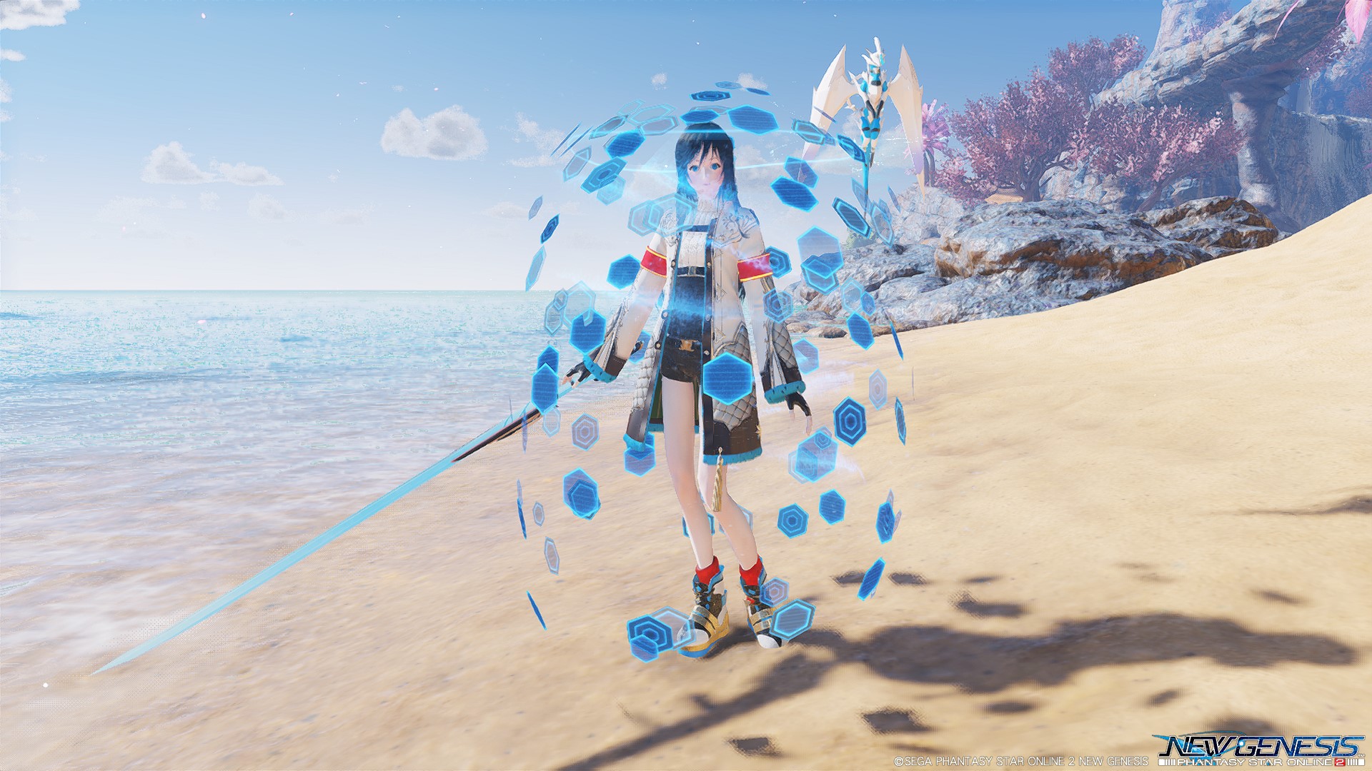 PSO2:NGS (Global) - Saiyana (N-Braver) (Katana)(A) by demonspike23 on ...