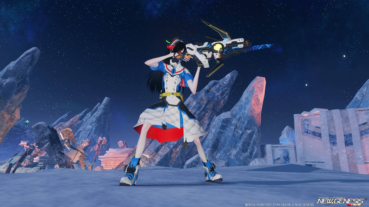 PSO2:NGS V2 - Saiyana (Slayer) (Gunblade) - WP2 by demonspike23 on ...