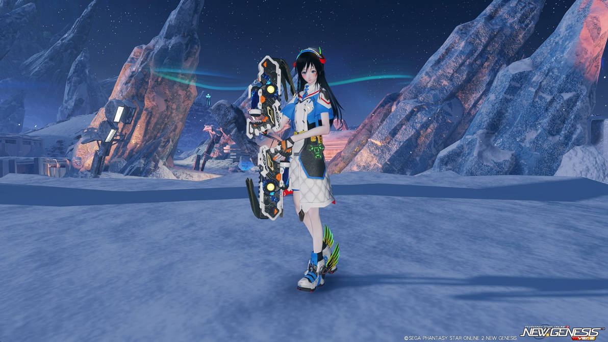 PSO2:NGS V2 - Saiyana (Slayer/Gunner) (TMG) - WP2 by demonspike23 on ...