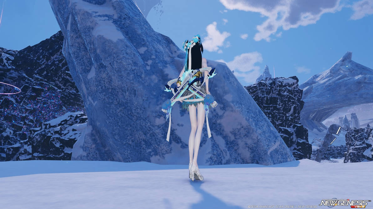 PSO2:NGS V2 - Saiyana (Slayer/Gunner3) - Idle2 by demonspike23 on ...