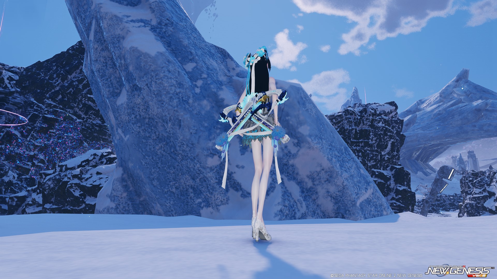 Pso2 Avatars PSO2:NGS V2 - Saiyana (Slayer/Gunner3) - Idle2 by demonspike23 on ...