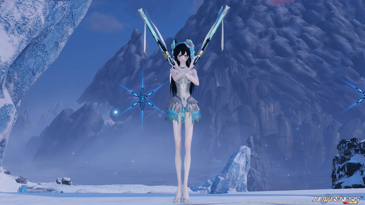 Pso2 Avatars PSO2:NGS V2 - Saiyana (Slayer/Gunner3) (TMG) - WP2 by demonspike23 on ...