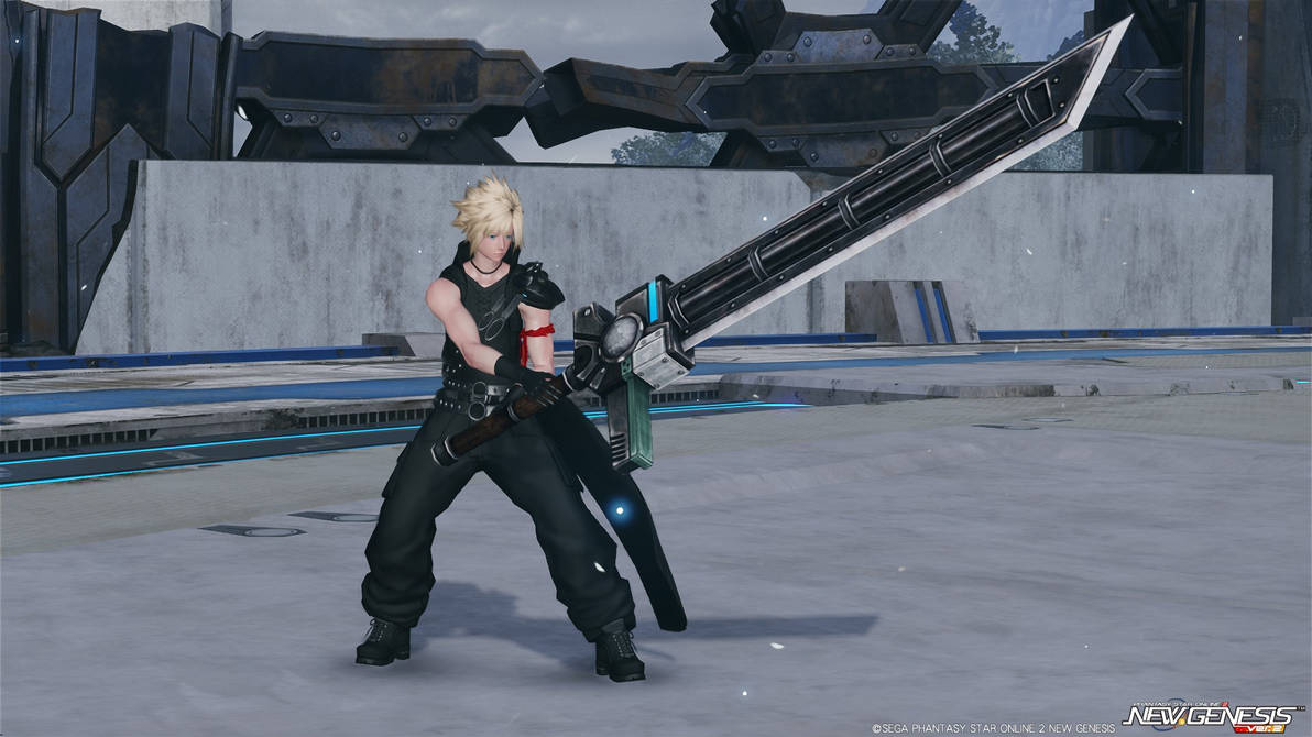 PSO2:NGS V2 - Garudos (Cloud 2) (Sword) - Pose 2 by demonspike23 on ...