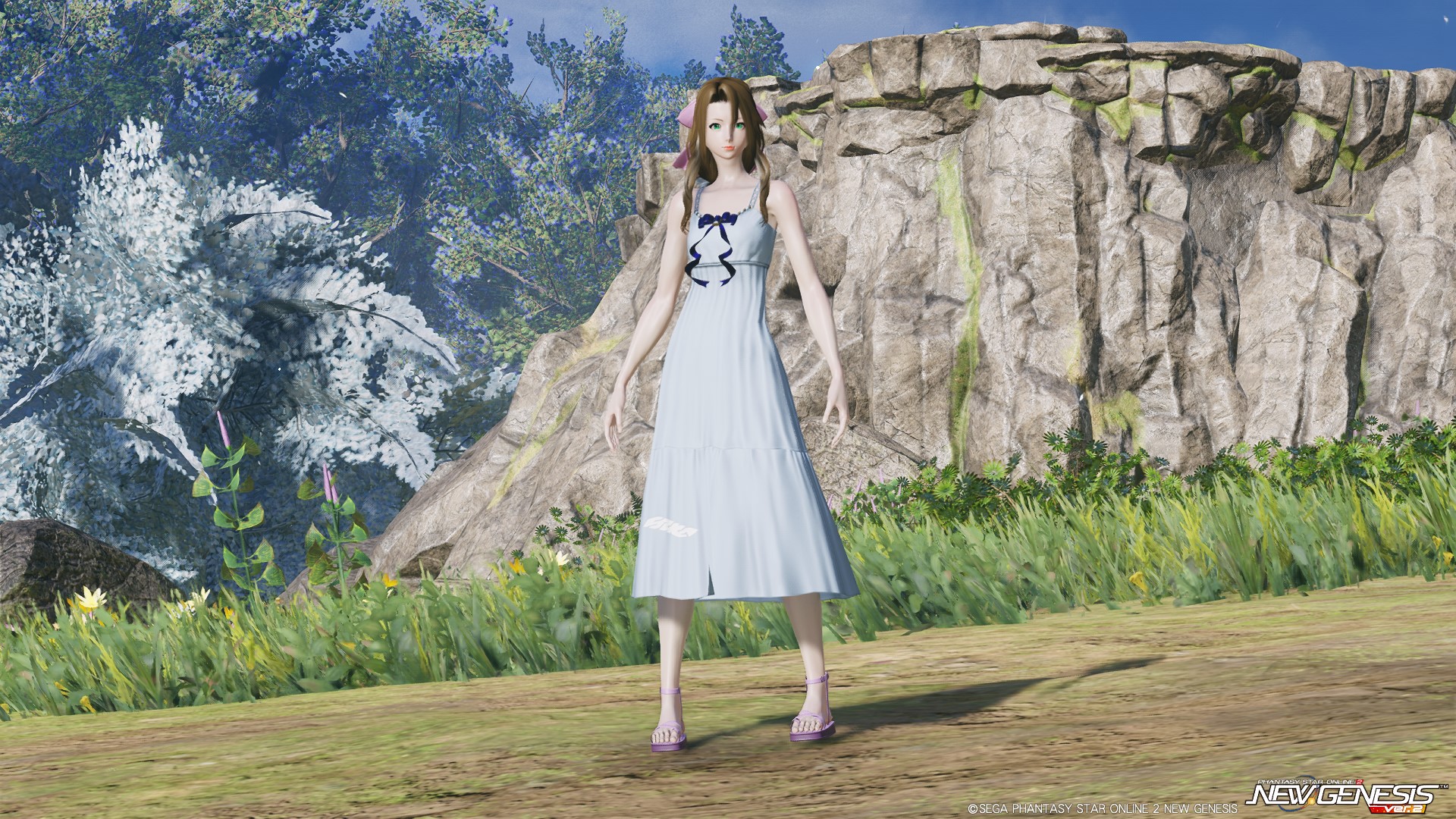 Pso2 Avatars PSO2:NGS V2 - Chyska (Aerith 2) - Idle by demonspike23 on DeviantArt