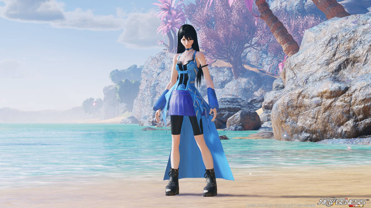 PSO2:NGS V2 - Saiyana (Rinoa) - Idle by demonspike23 on DeviantArt