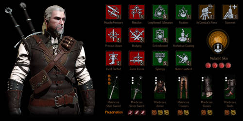 Witcher 3 Character (Combat/Alchemy)