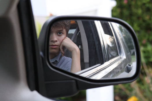 Side Mirror Reflection