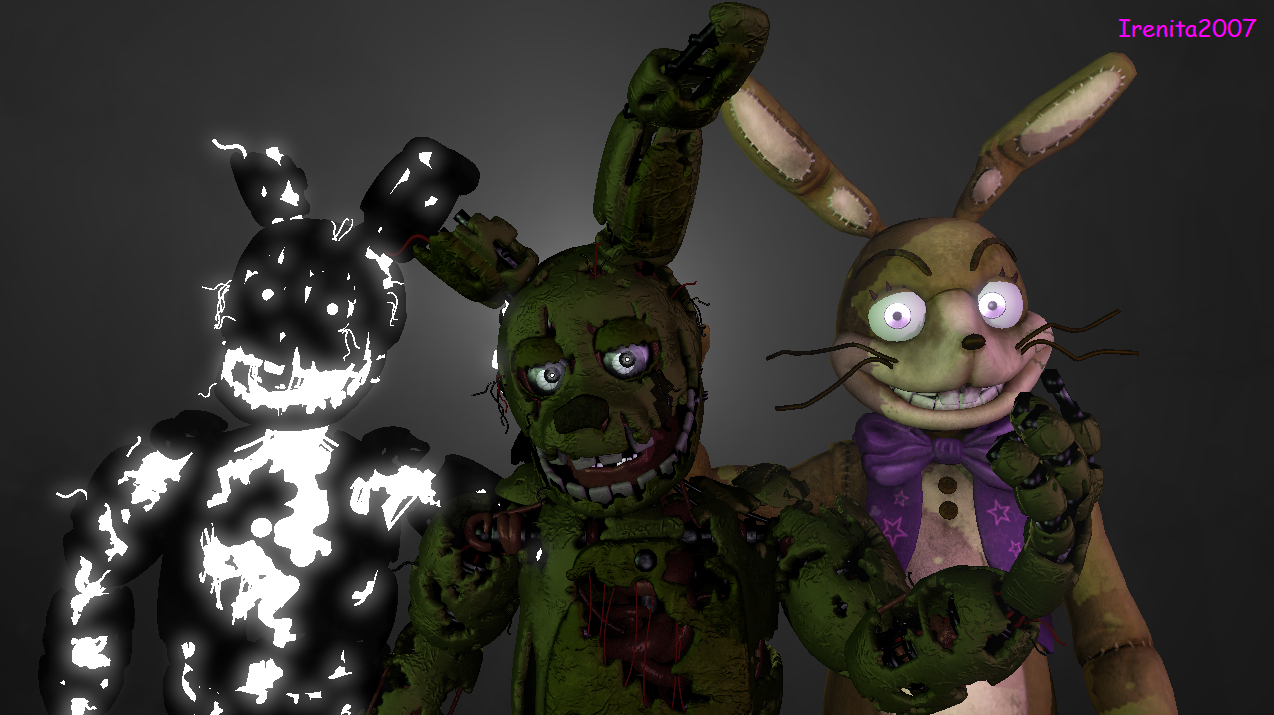 (SFM/FNAF)Springtrap and others by BannieCuteBunnySFM on DeviantArt
