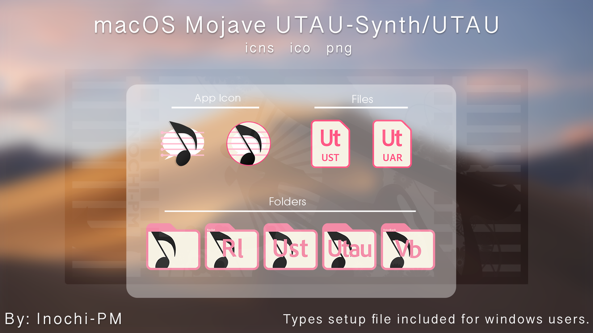 Utaut Icon macOS Mojave UTAU-Synth/UTAU Icons by Inochi-PM on DeviantArt