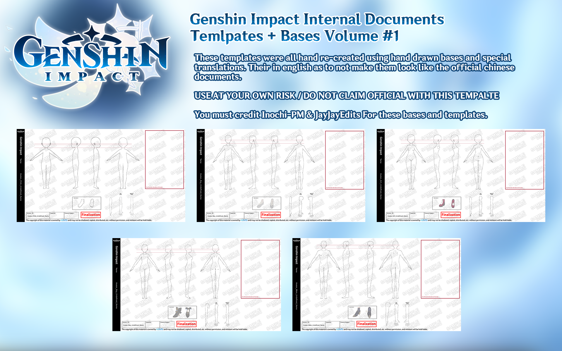 Gensen Genshin Impact Internal Document Templates by Inochi-PM on DeviantArt