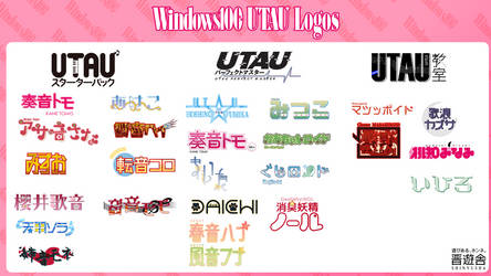 Windows100% UTAU Logos