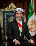 Seu Madruga presidente do Mexico