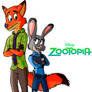 Zootopia-pequena coelha e grande raposo