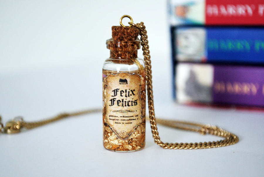 Felix Felicis Potion Necklace